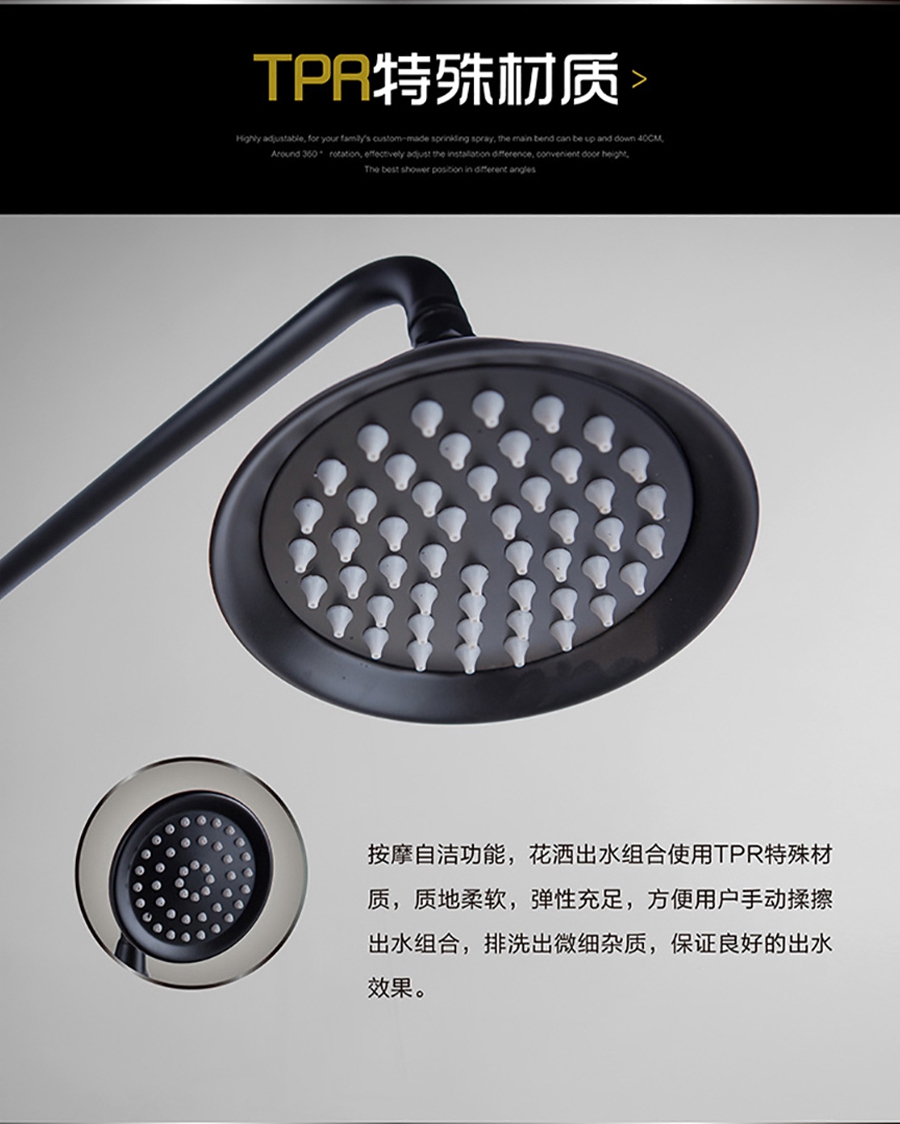 GOHGOH花灑，掛墻式增壓花灑